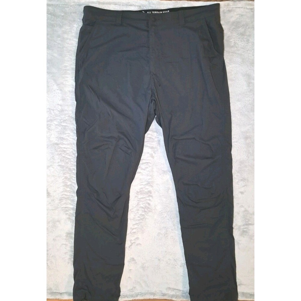 Wrangler Pants Men's 43x30 Gray ATG Outdoor Performance Stretch SEE DESCRIPTION